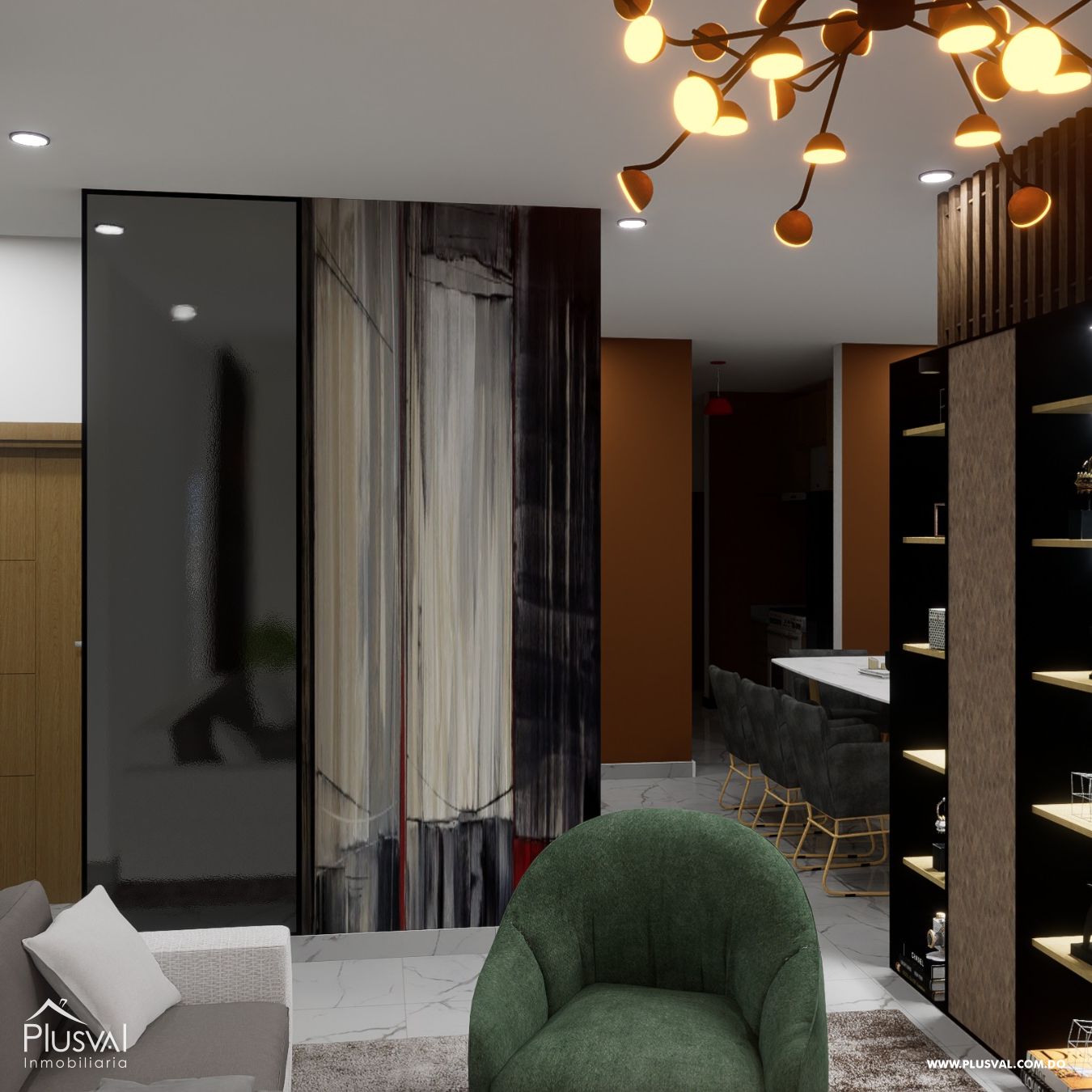 Apartamento en en venta de 3 habitaciones 286226