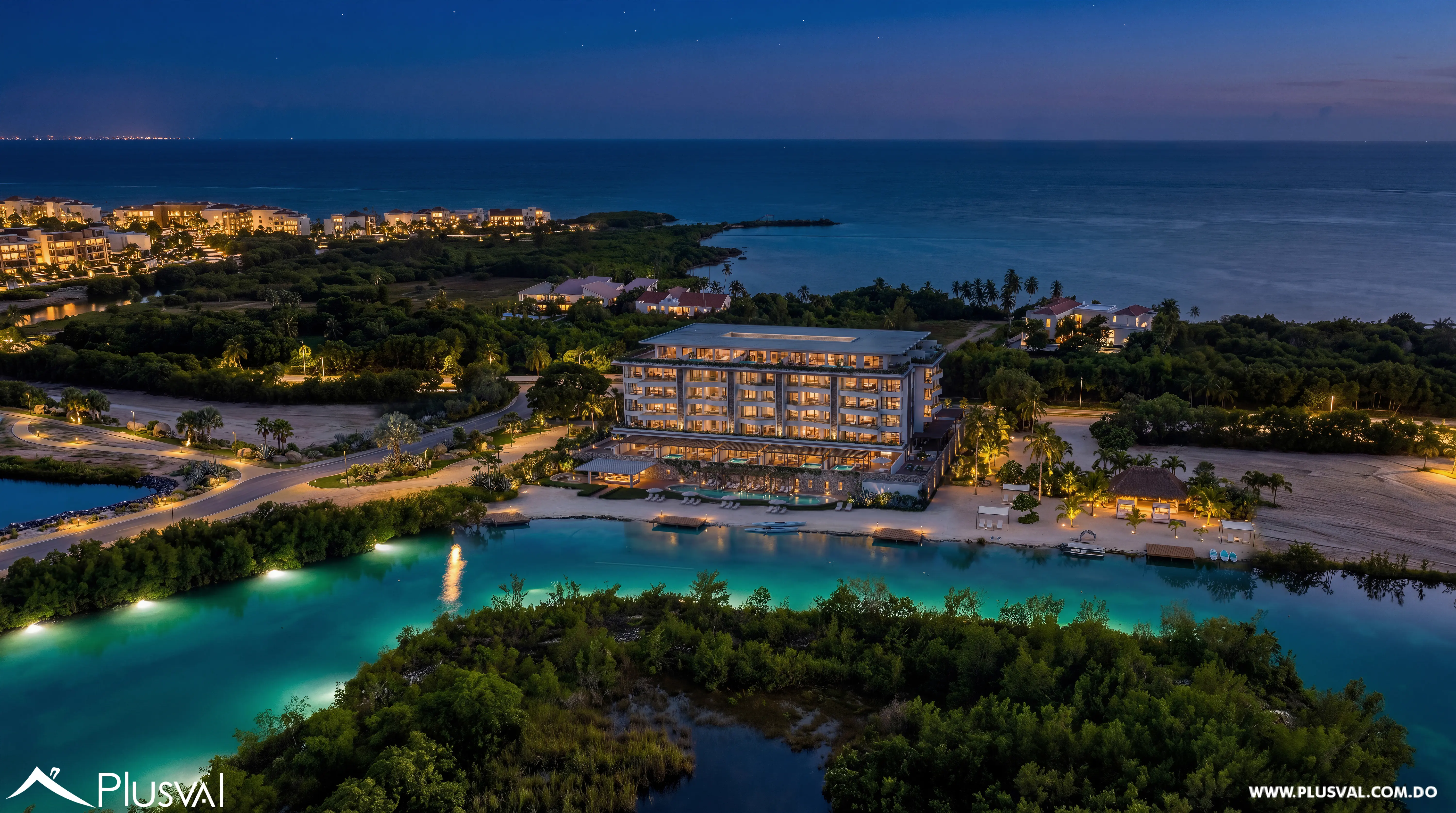 Apartamentos y Penthouses de Lujo en Cap Cana Frente al Lago Azul 508061