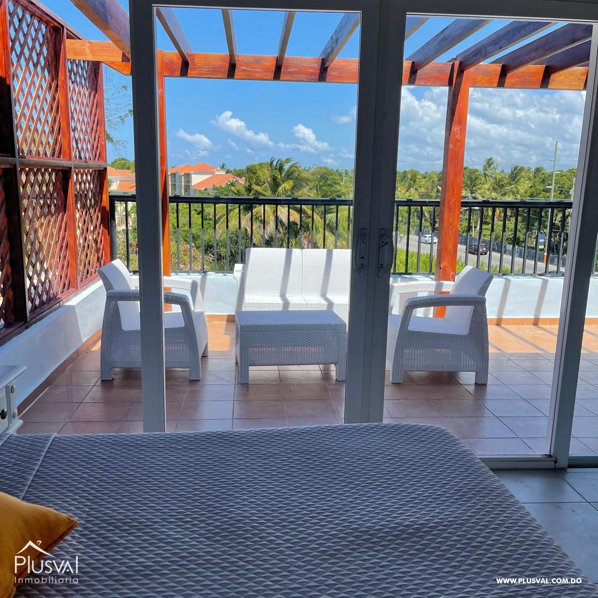 APARTAMENTO AMUEBLADO TIPO PENT HOUSE A POCOS MINUTOS DEL MAR 397960