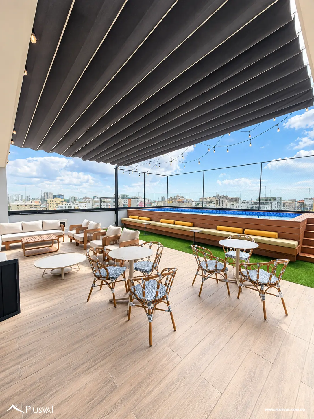 Apartamento en venta de 3 habitaciones en Evaristo Morales - Amueblado 530946