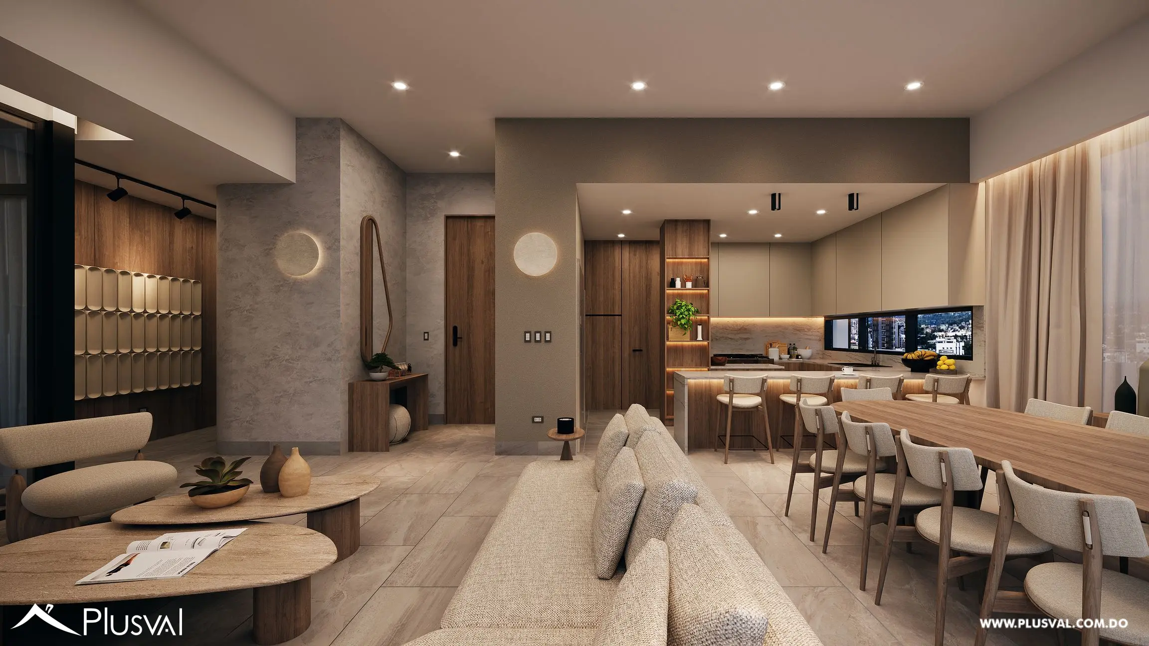 Apartamento en venta de 2 habitaciones en Naco  en construccion 484222