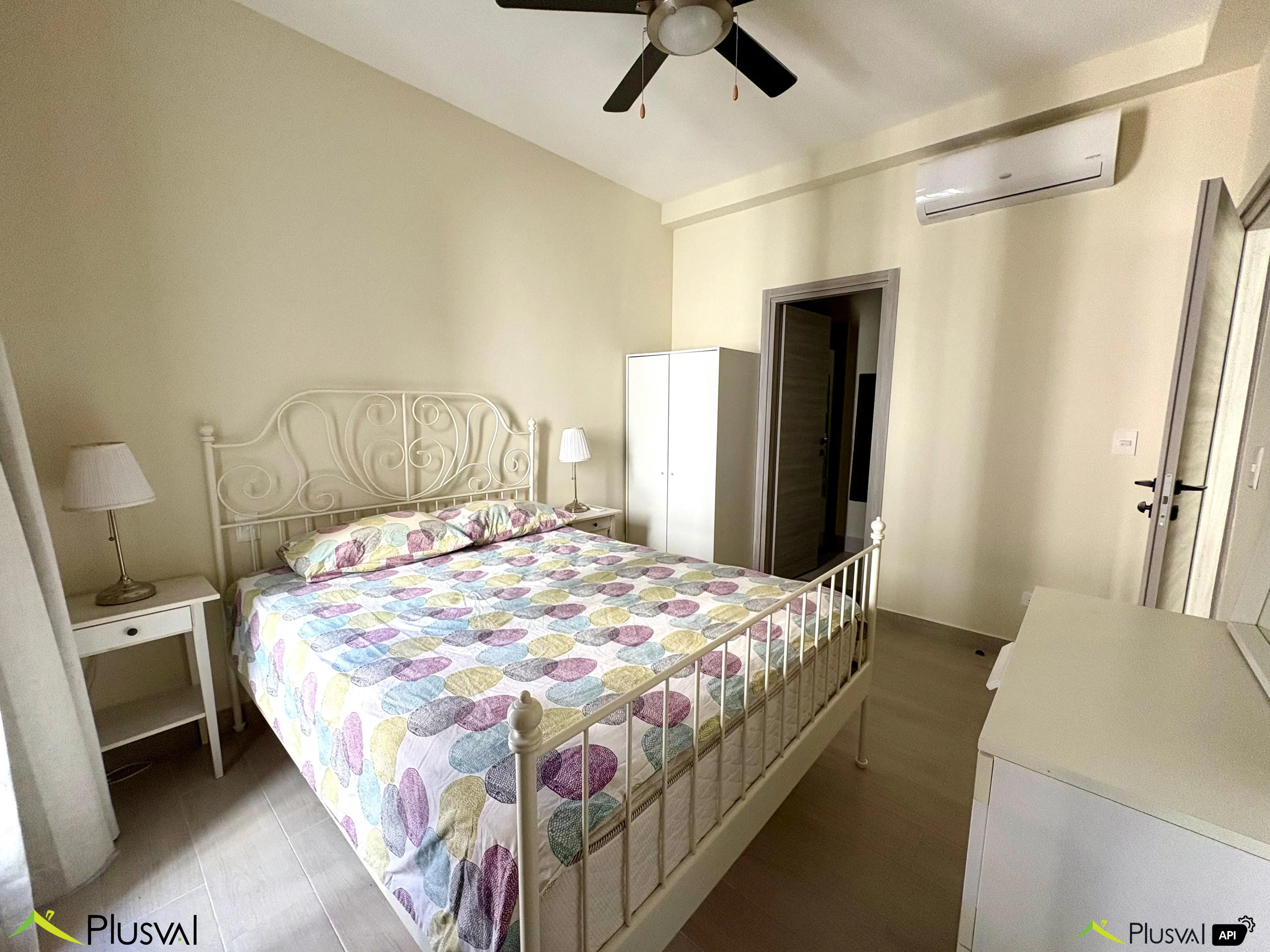 Apartamento amueblado de 1 habitación en Alquiler en Panorama Lake, Vista Cana 448080