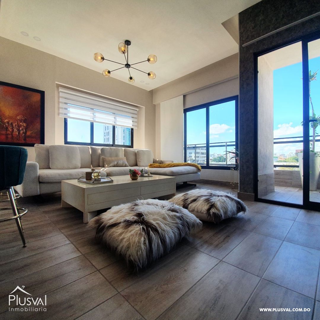 Apartamento en alquiler amueblado en Piantini 210137