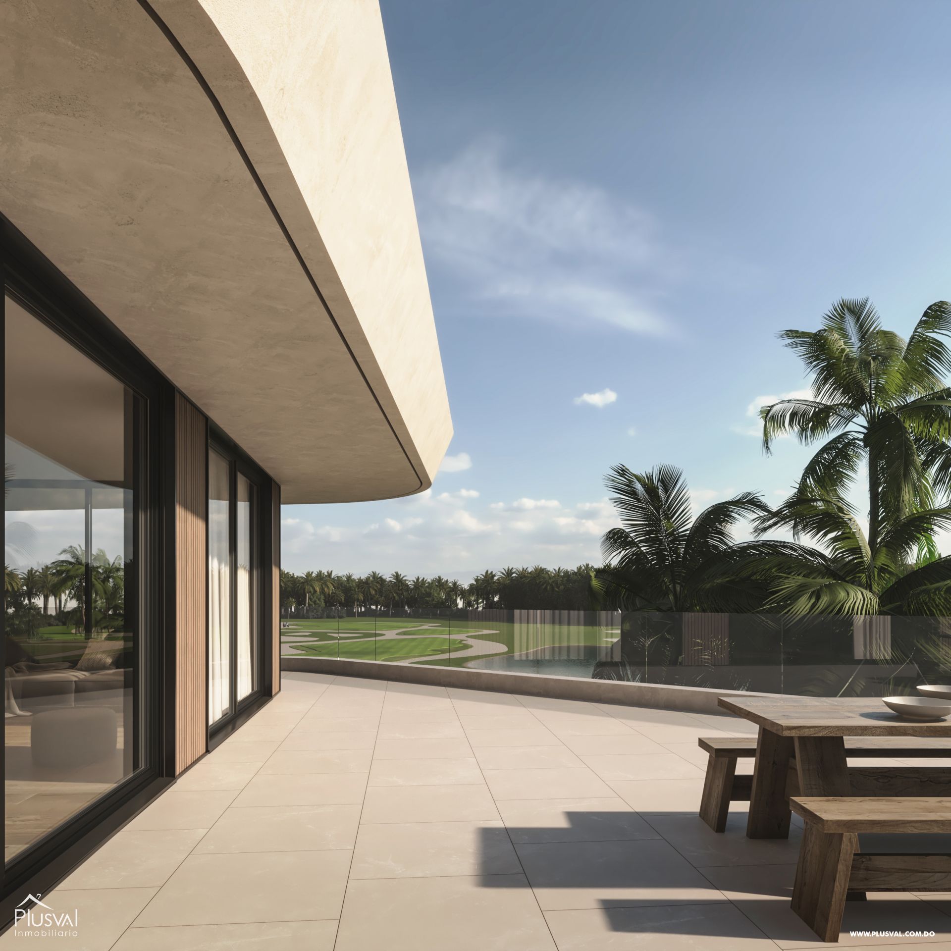 Apartamentos en venta con vista al campo de Golf-Cap Cana 236941