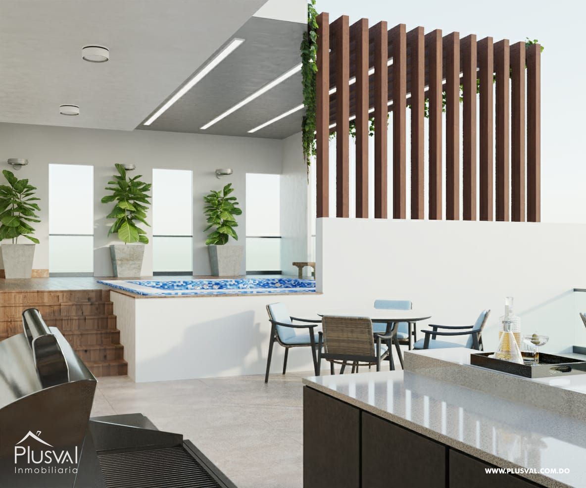 Apartamentos de 2 Habitaciones en Naco 190204