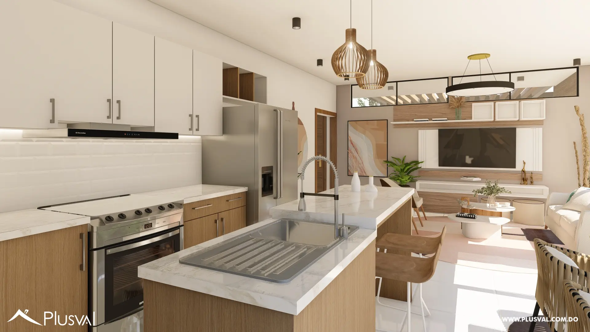 Villa en venta de 3 Habitaciones en Vista Cana. 510295