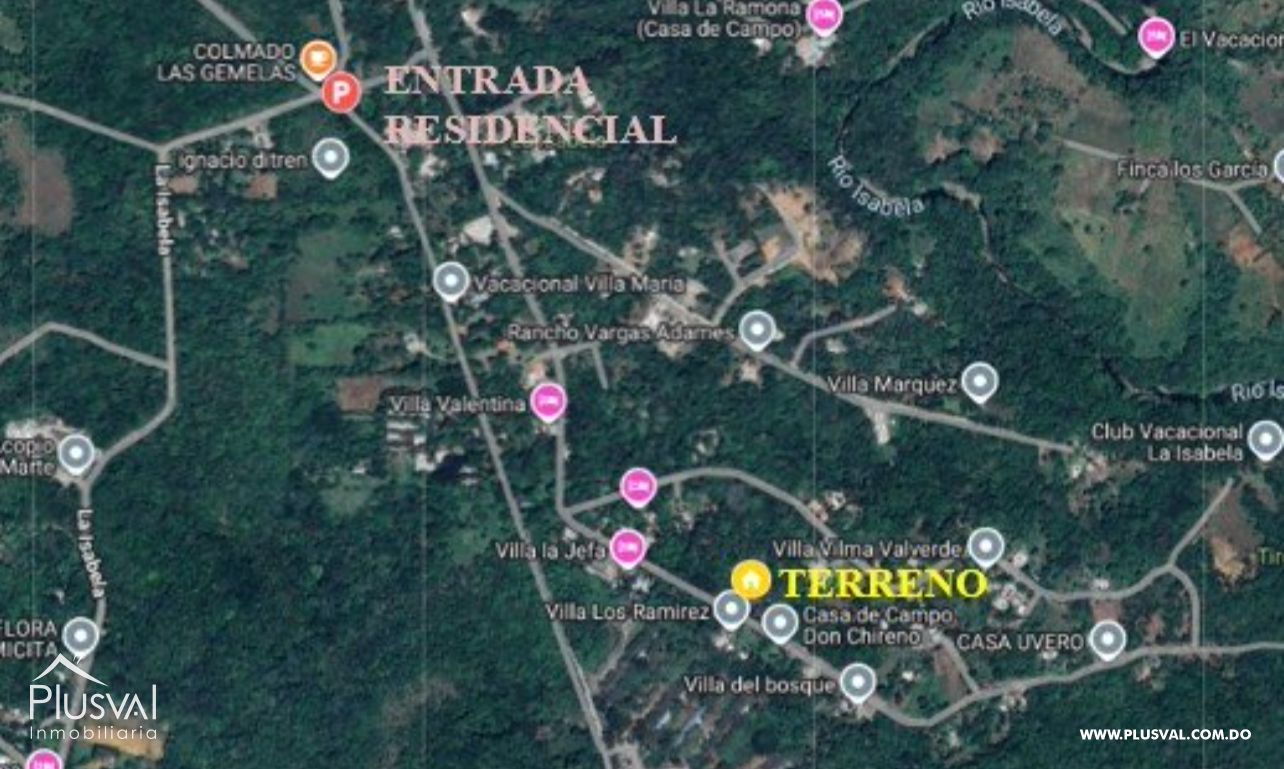 Solar de 4,551 m² en Vacacional La Isabela, en Pedro Brand 470080