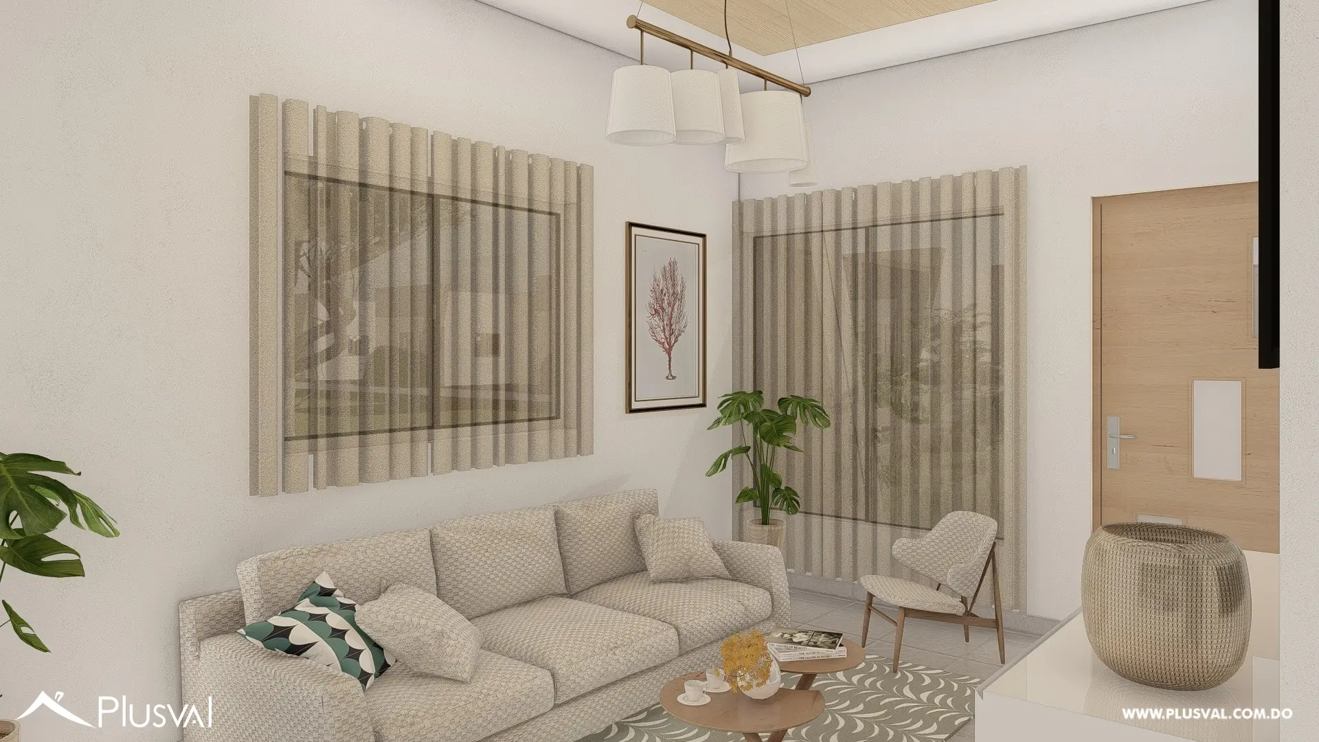 Villas de 3 habitaciones en Bávaro 503871