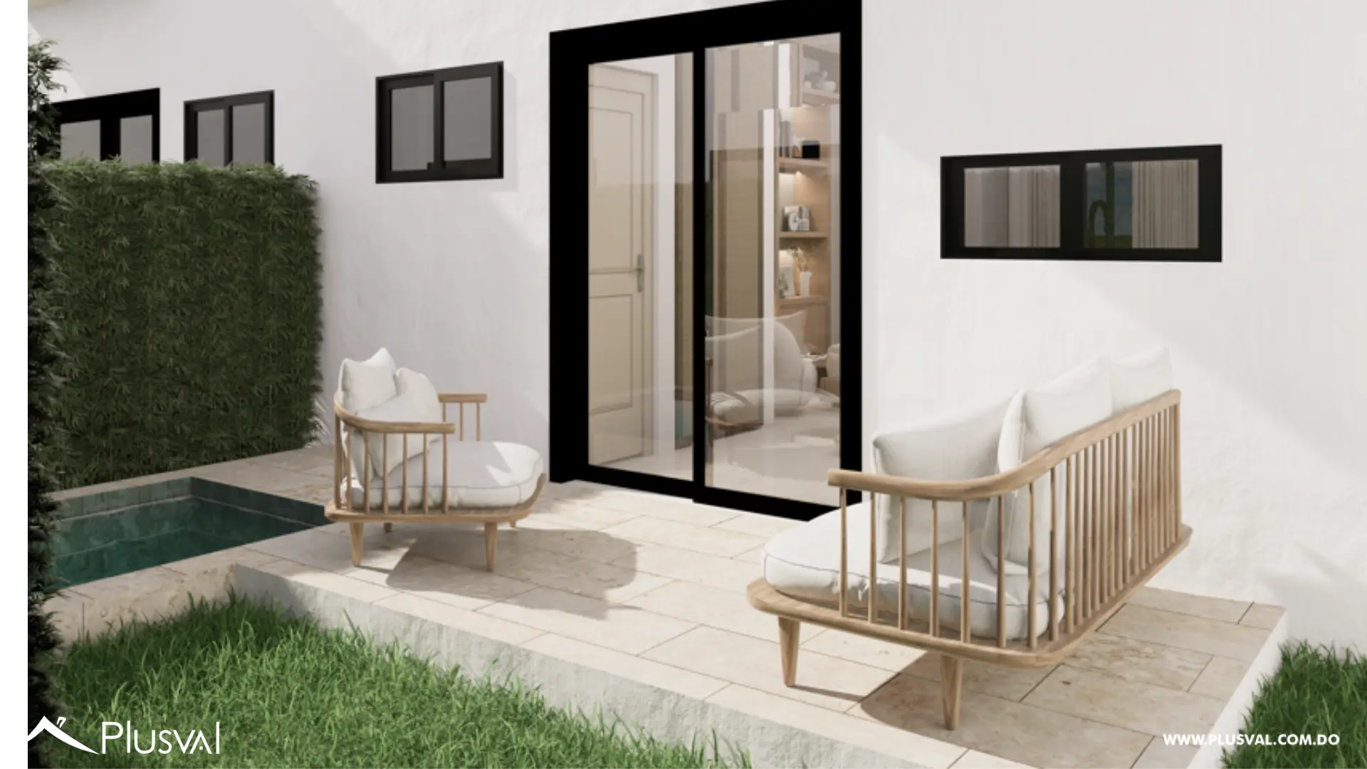 Townhouse de 2 habitaciones en Punta Cana: confort y buena ubicacion. 488406