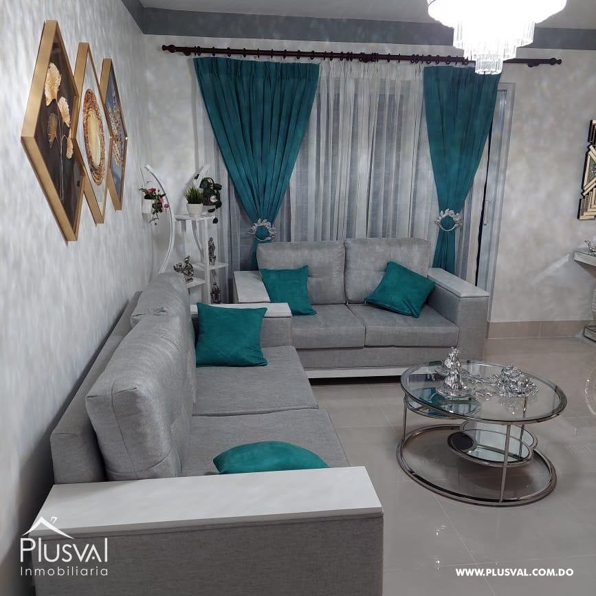 Hermoso y amplio apartamento totalmente amueblado. 383834