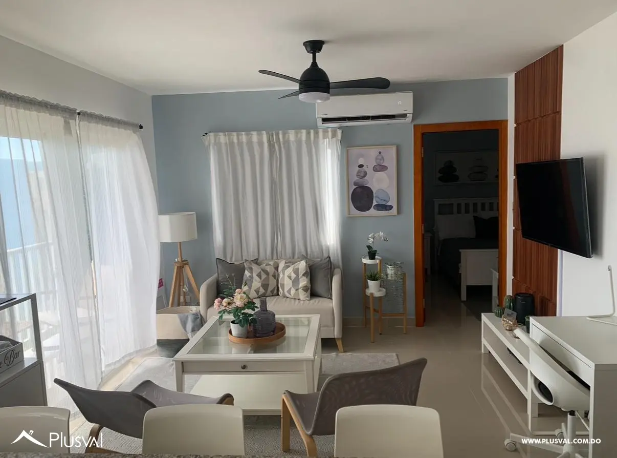 Vendo apartamento totalmente amueblado y con línea blanca 479642