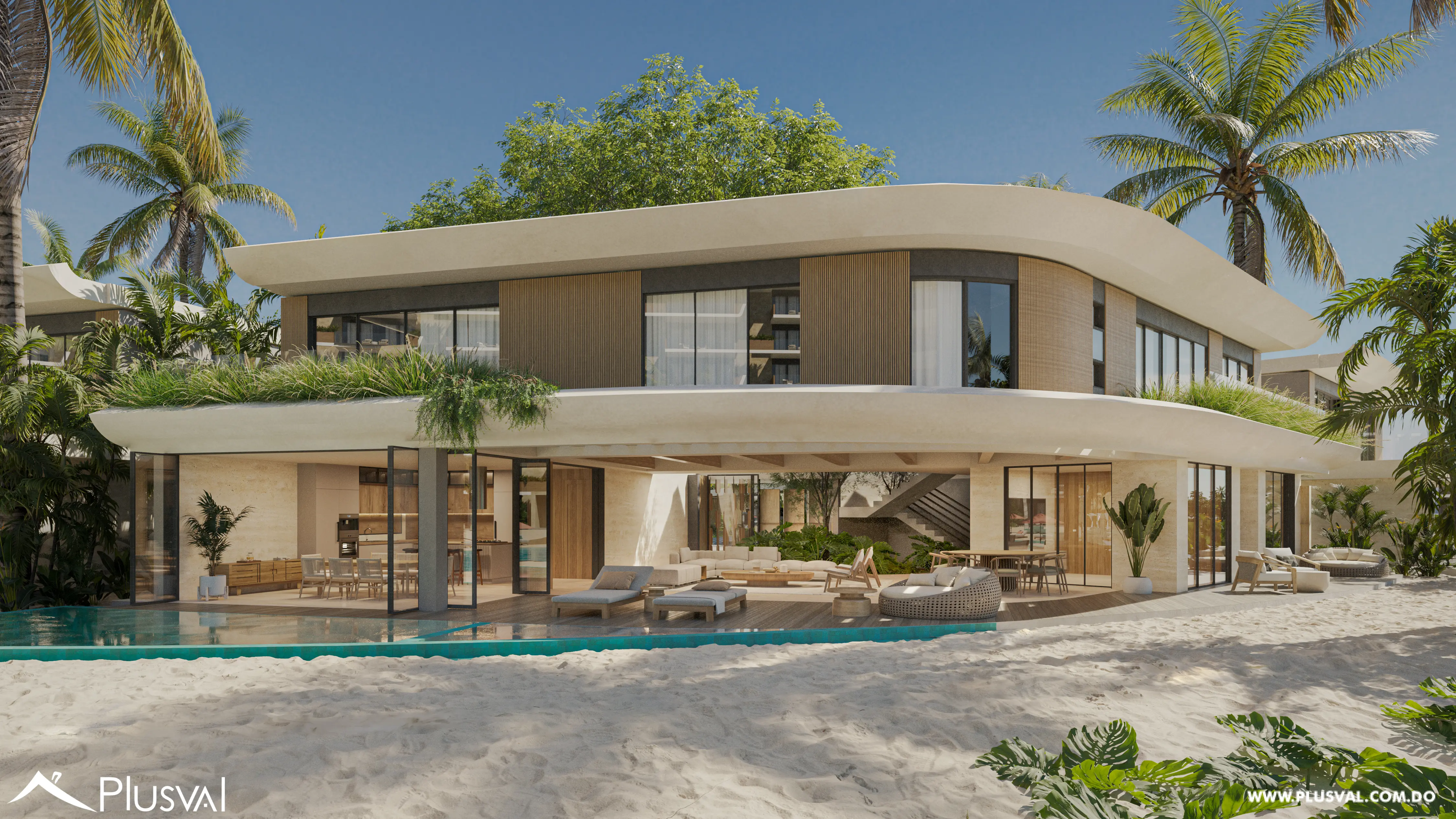 Villa Unifamiliar con acceso a playa artificial 483612