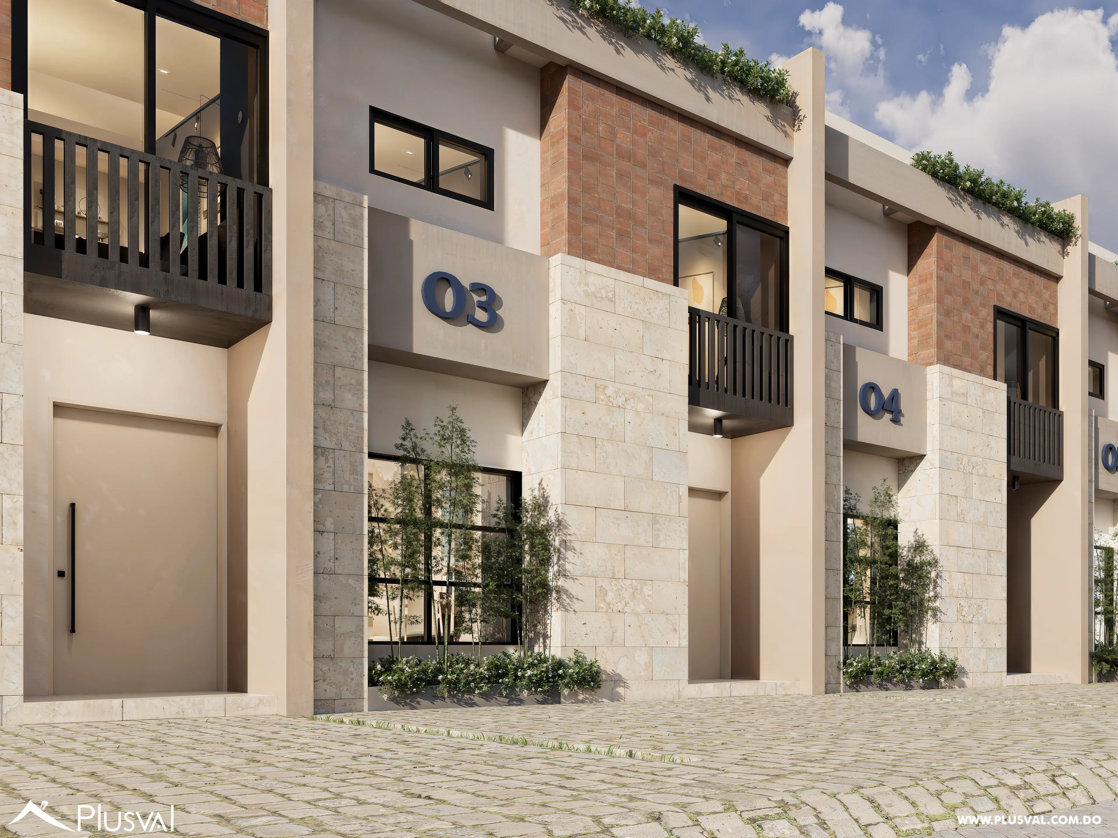 Villas Coral II | Townhouses de 2 Habitaciones en Punta Cana 531386