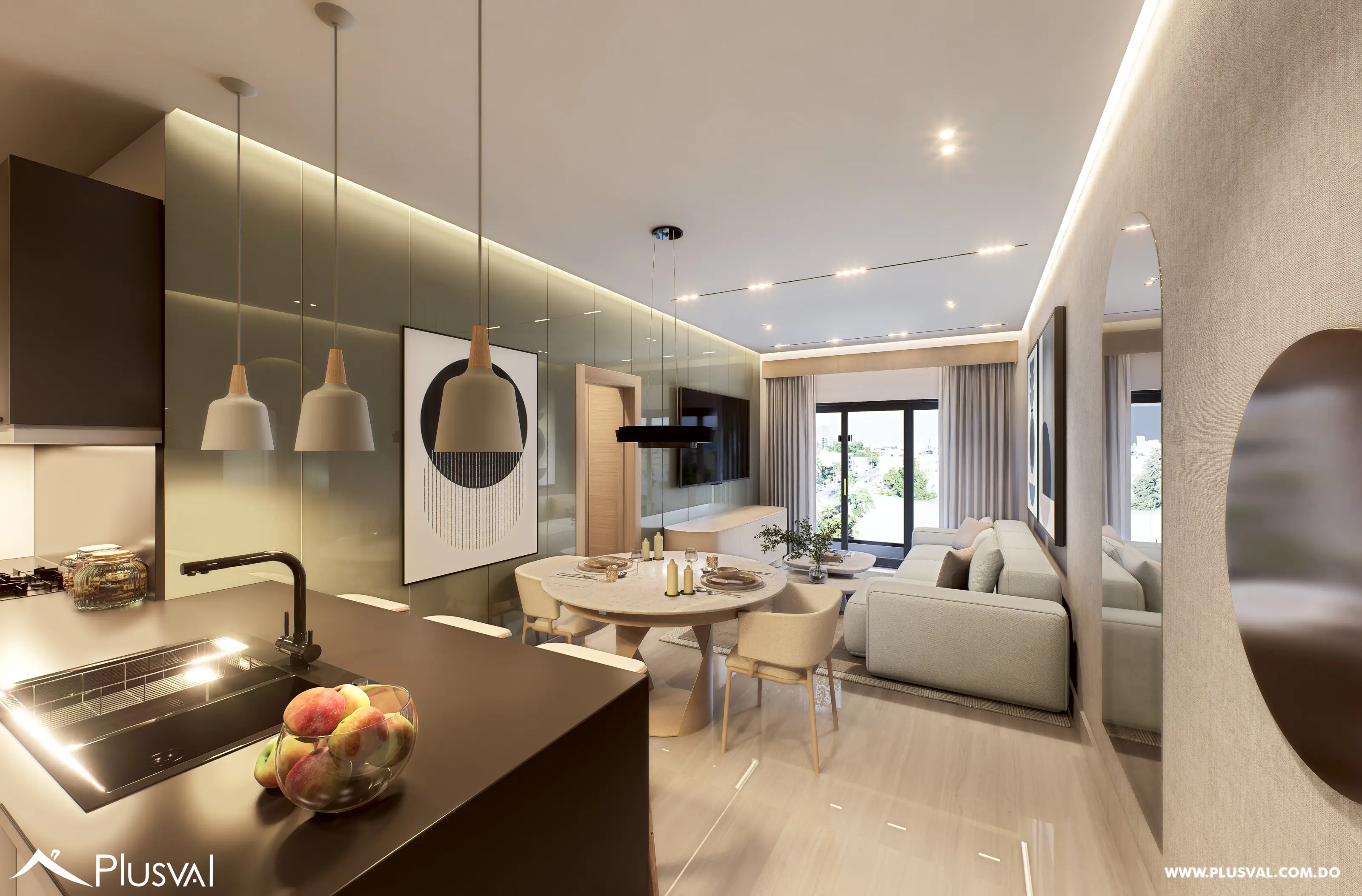 Proyecto residencial en Bella Vista, Santo Domingo: gimnasio, jacuzzi y BBQ 535325