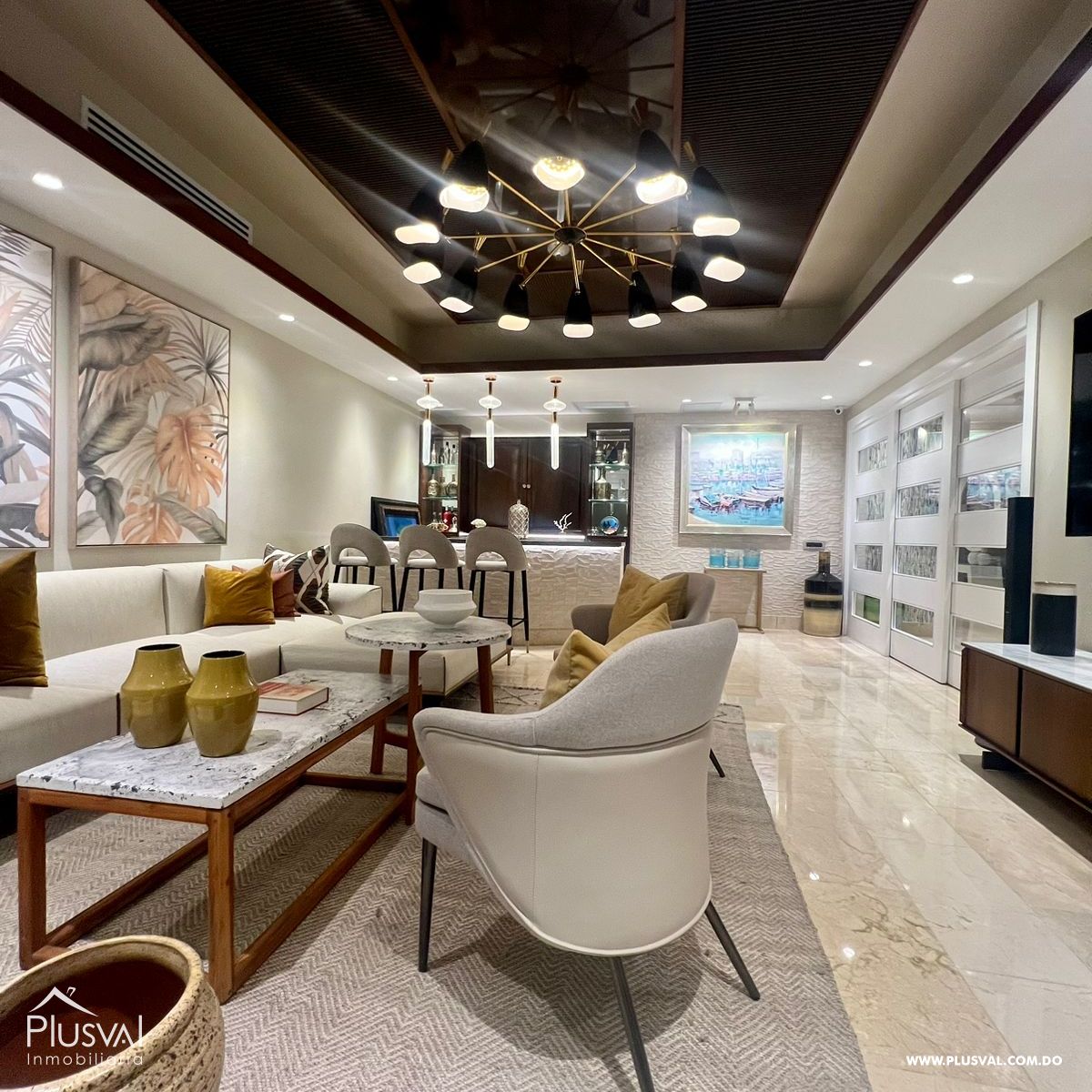 Apartamento Amueblado en Venta con espectacular  Vista al mar en Alma Rosa 313889
