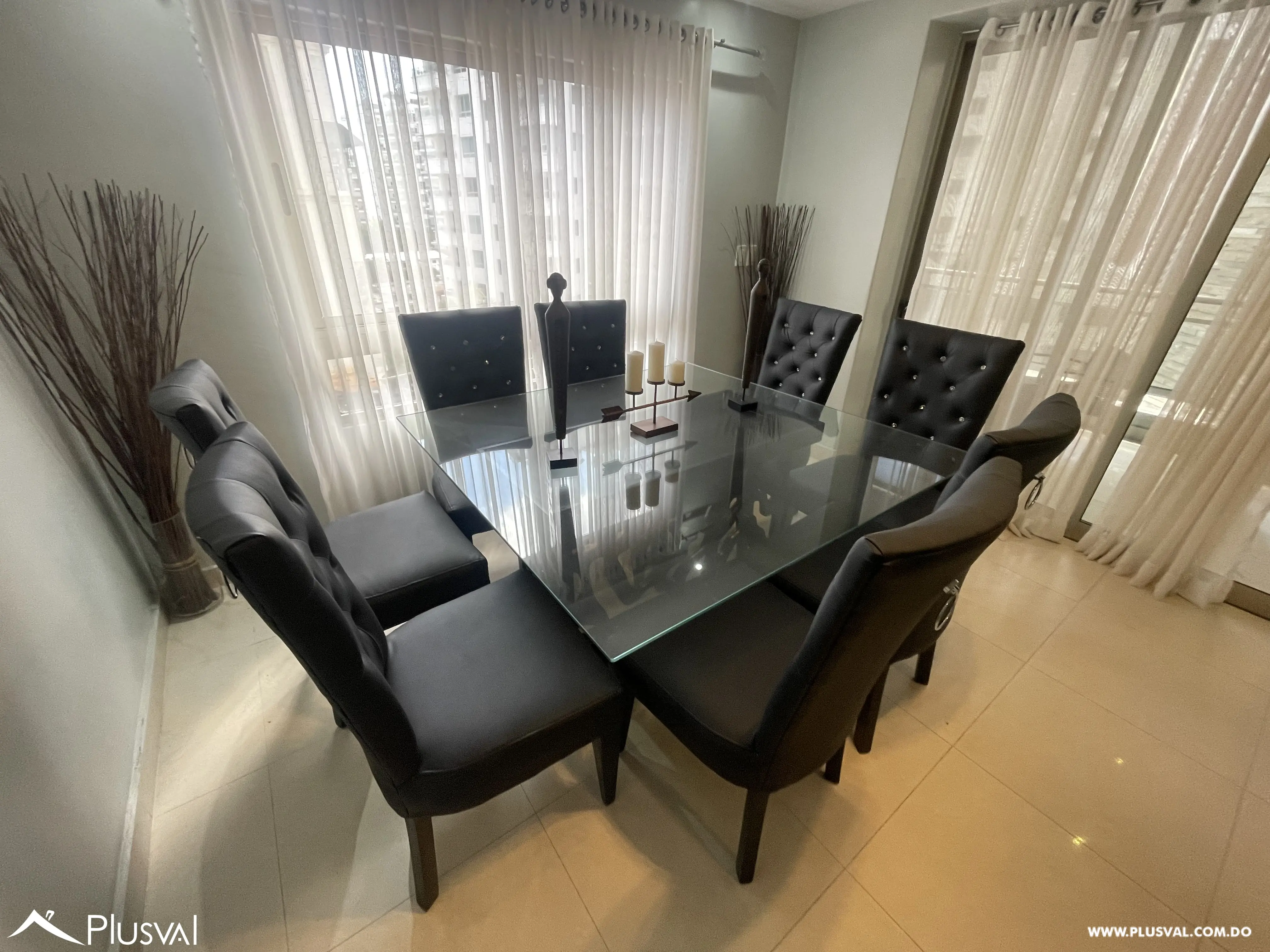 Apartamento amueblado en alquiler en Naco 460653
