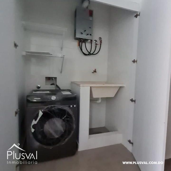 Moderno apartamento en alquiler con línea blanca en Piantini 430693