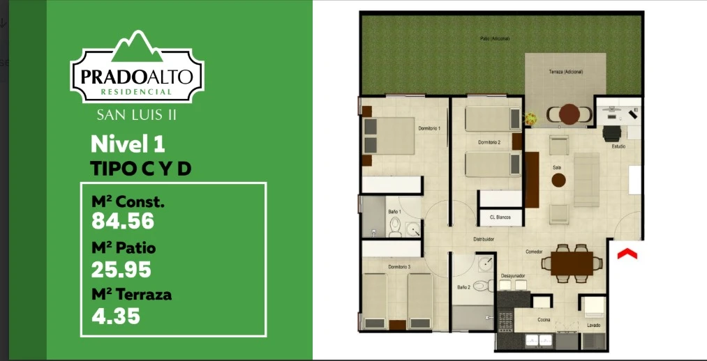 Apartamentos en Santo Domingo Este 441030