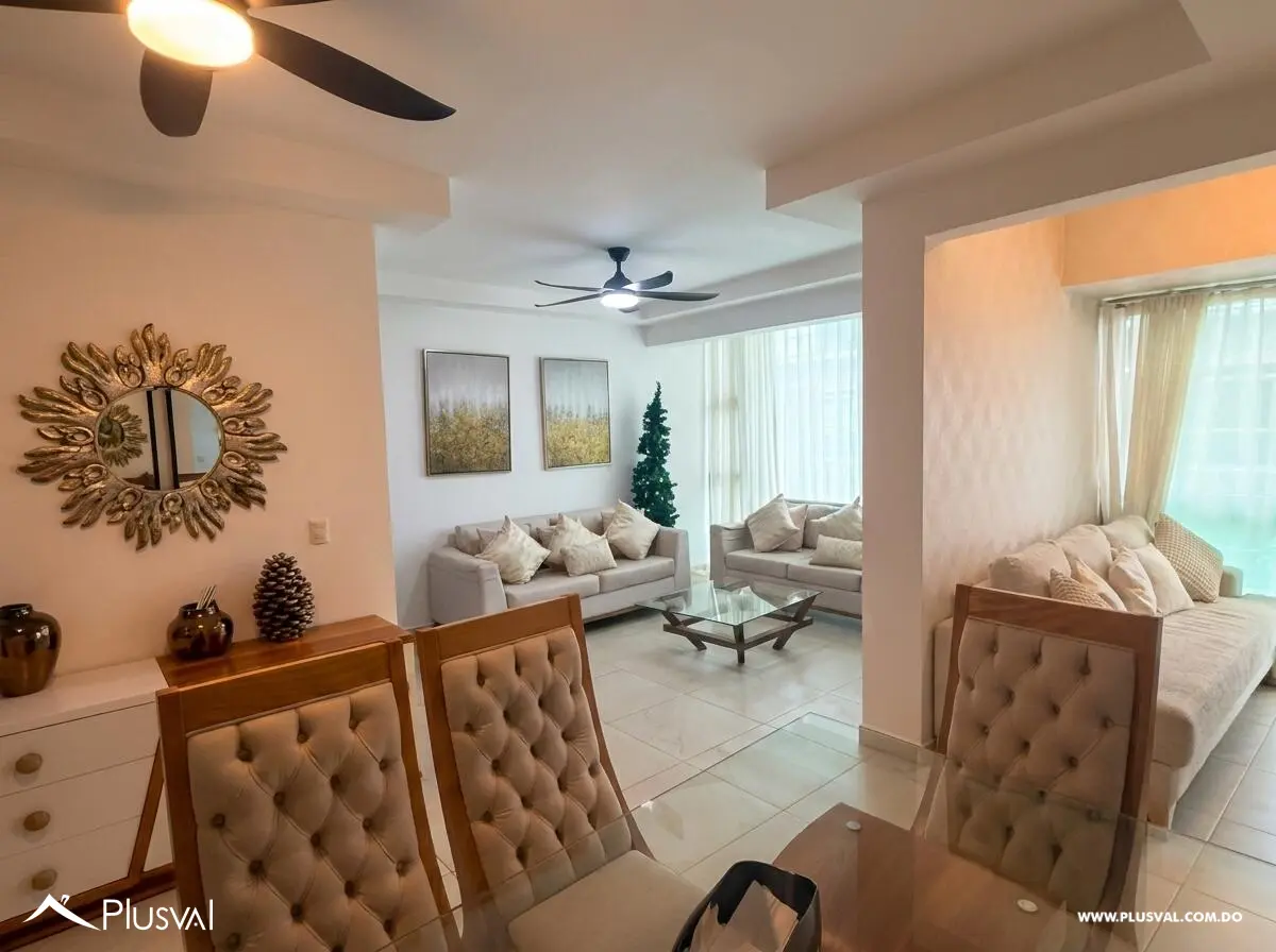 Amplio Apartamento Amueblado en Alquiler Ubicado en Villa María, Santiago 524334