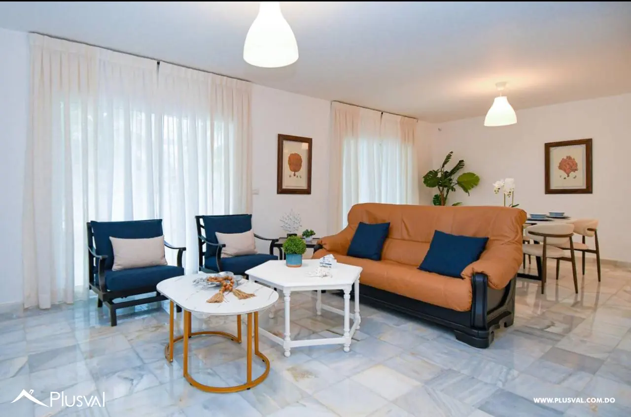 Alquiler de apartamento de 2 habitaciones en Playa Nueva Romana con jacuzzi y terraza privada 508165