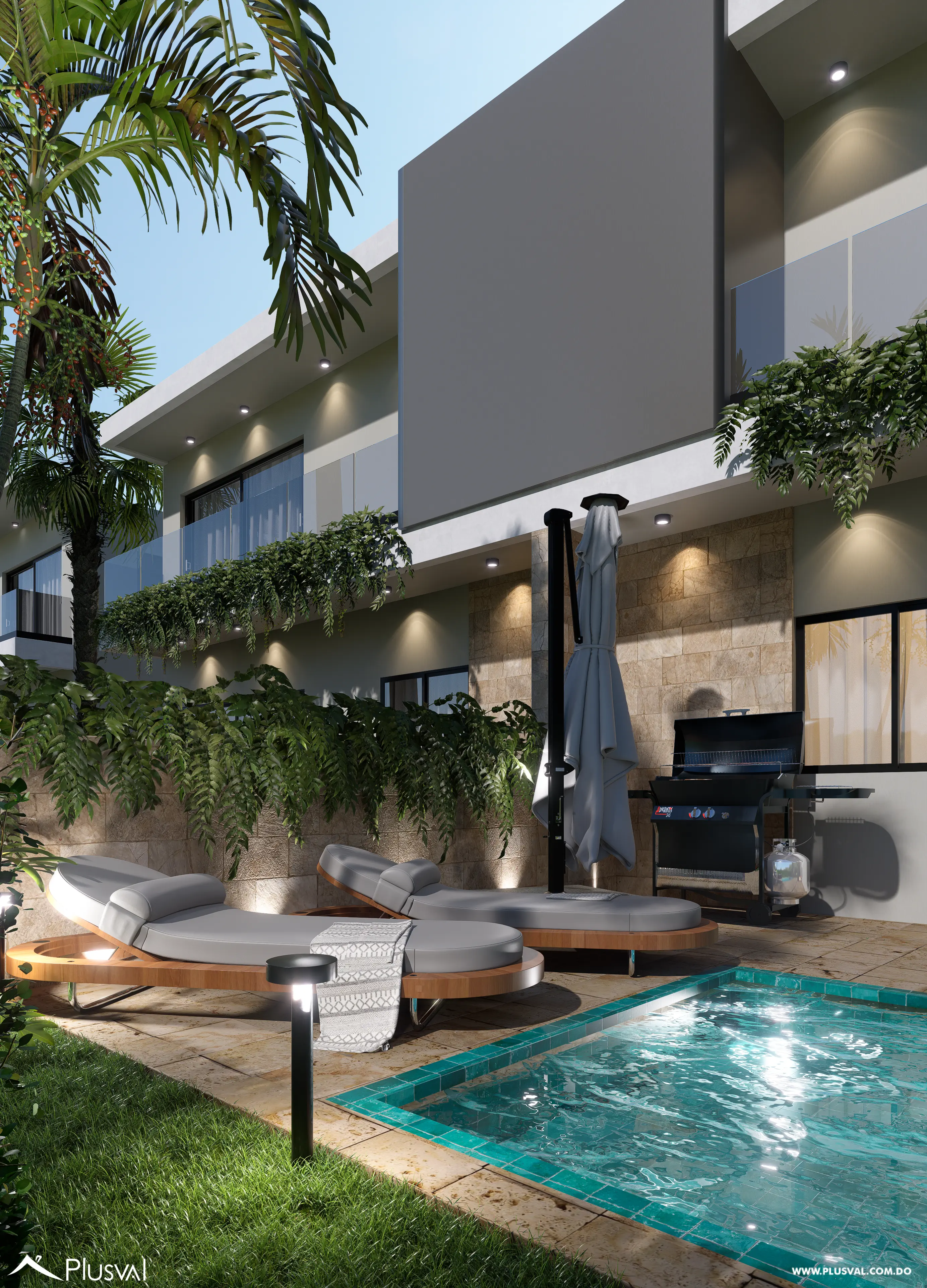 Townhouses de 3 habitaciones en venta en Bávaro – Punta Cana 463425