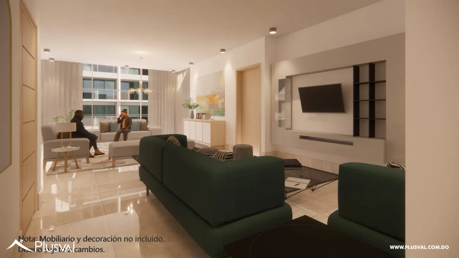 Moderno Apartamento en venta en el sector Naco. 502070
