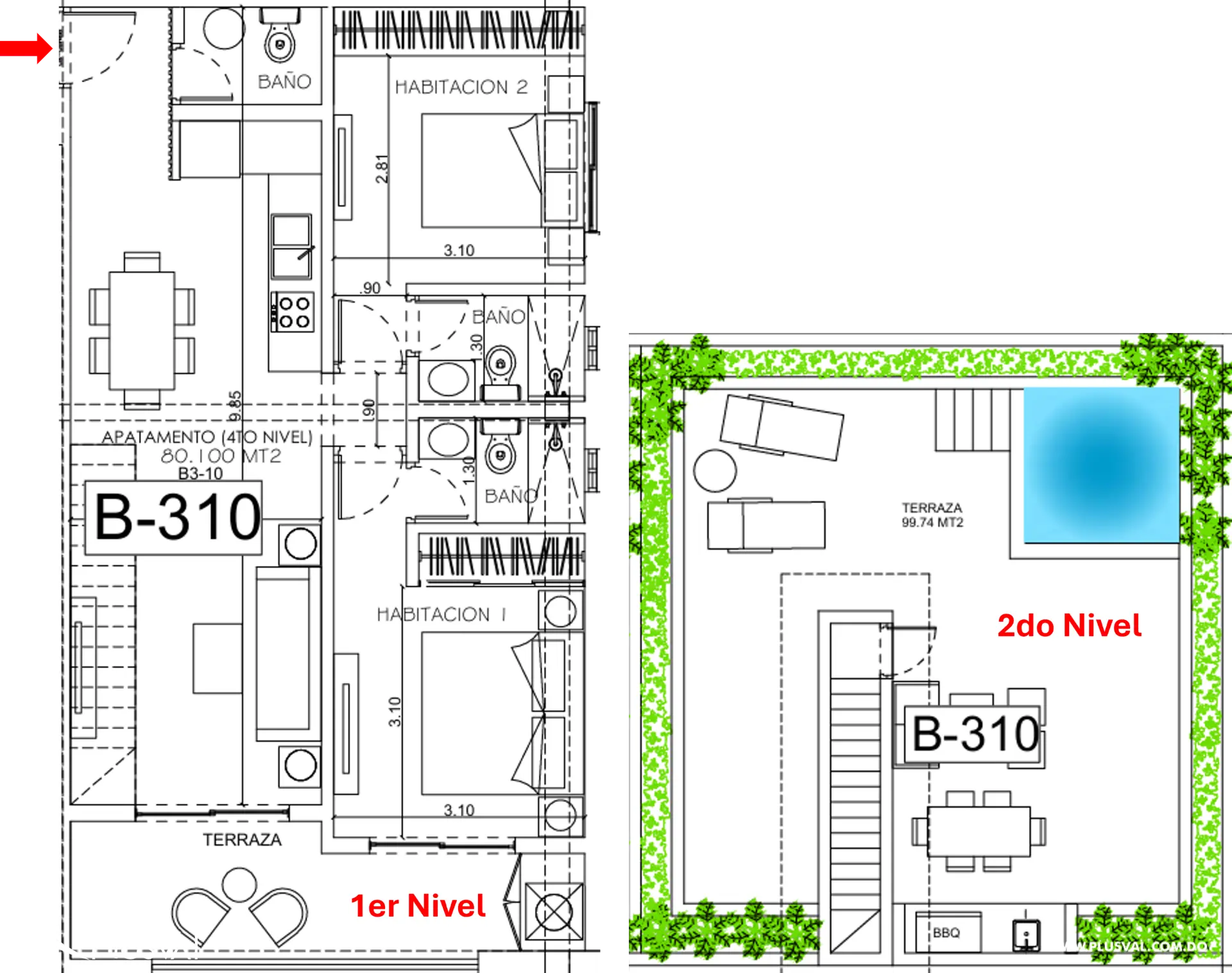Proyecto de Apartamentos en Bayahibe (1 Hab) 461838