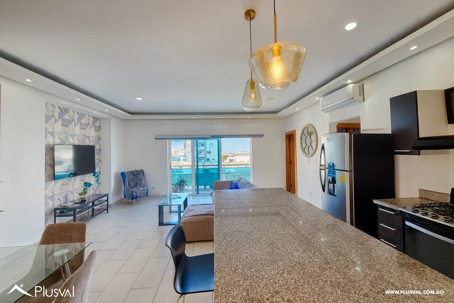 Apartamento amueblado de1 habitación en Serrallés 493396