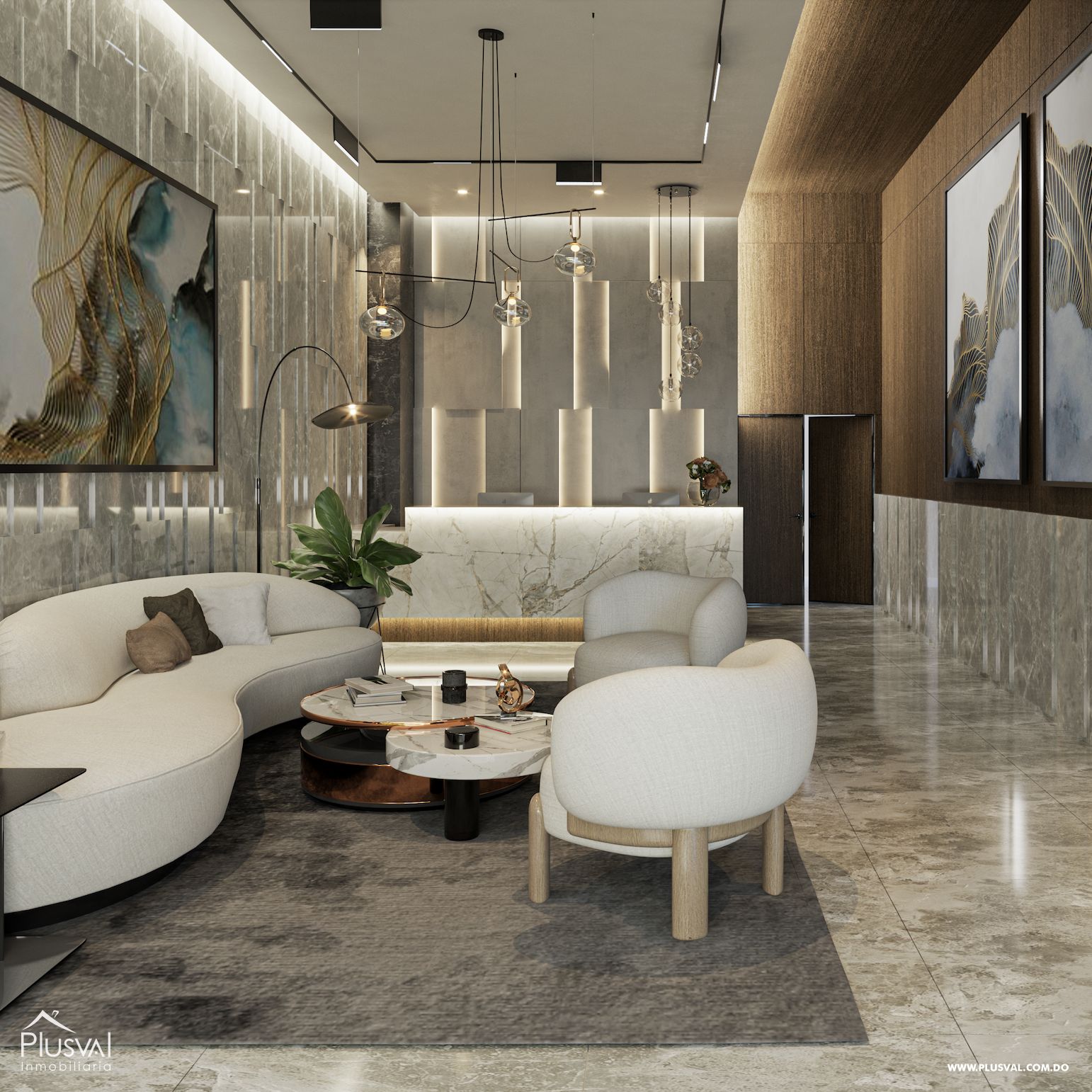Apartamento de 2 habitaciones en venta en proyecto en pre-venta 393316