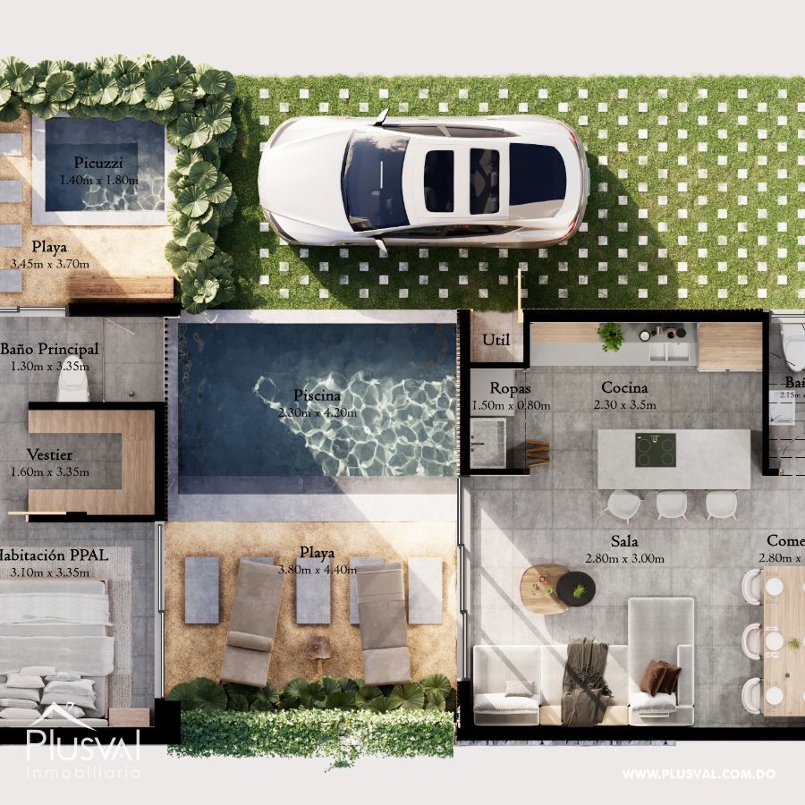 Hermosas villas en Vista Cana 369351