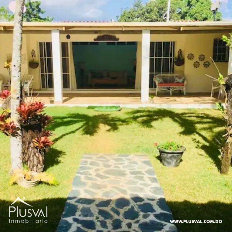Terreno con Casa en Juan Dolio con Piscina 307281