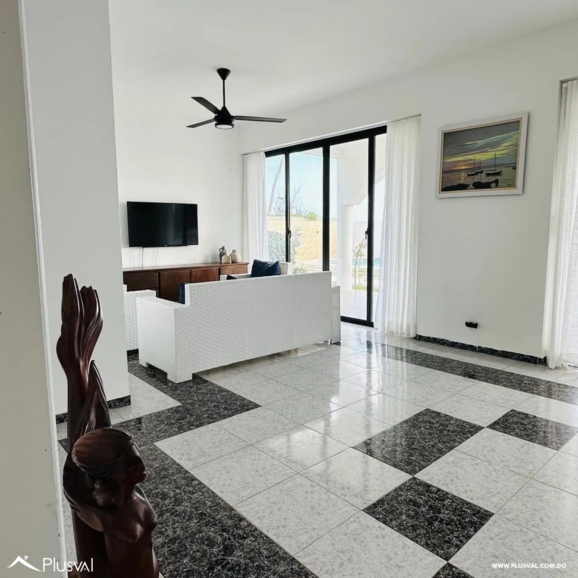 Villa en primera linea de Playa en alquiler - Guayacanes 498009