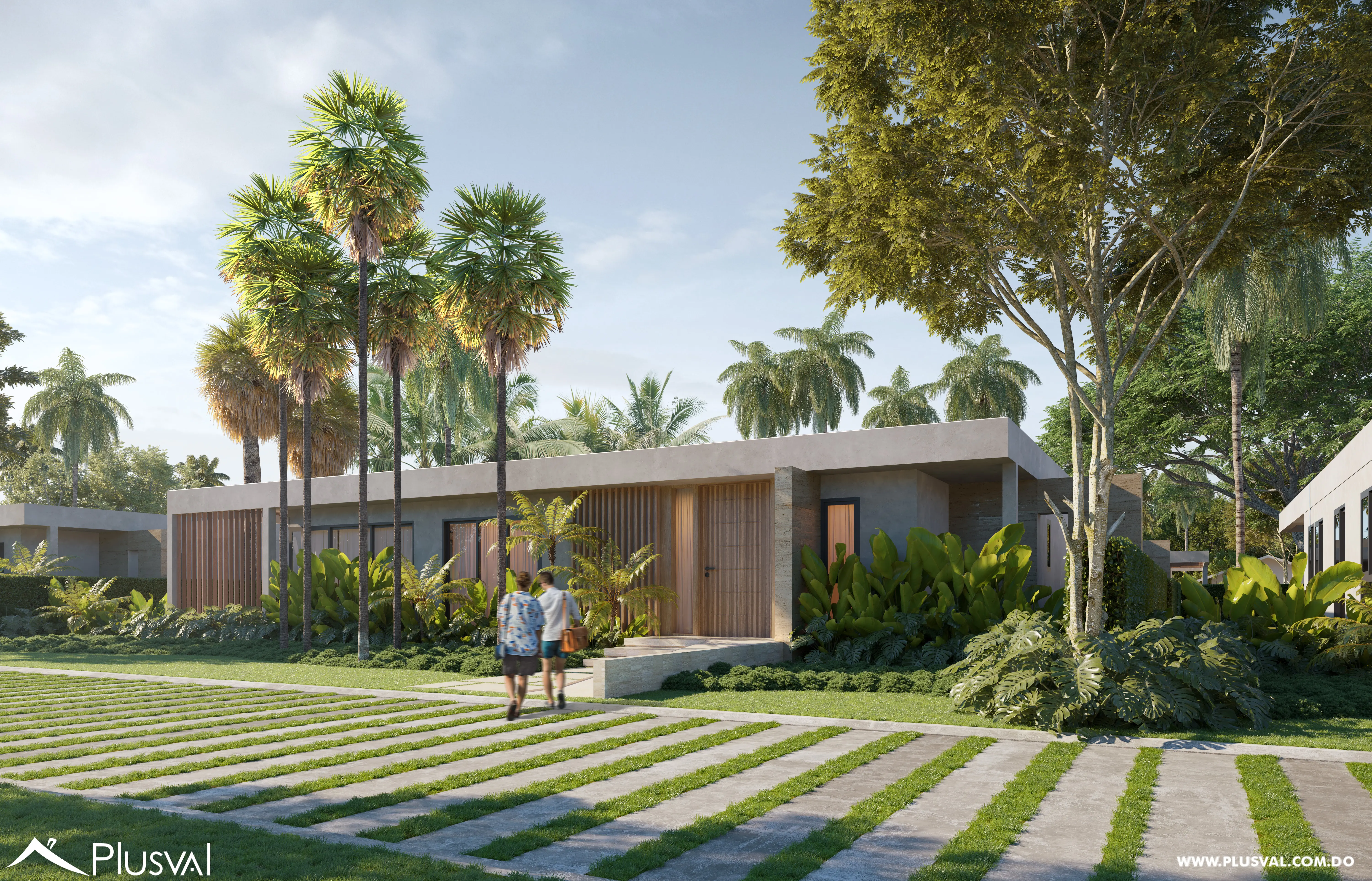 Villas en Coson en venta planos. 455408