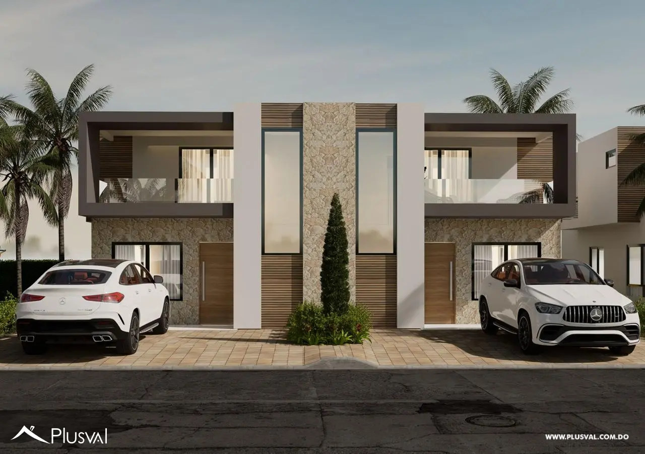 Villas privadas de 3 habitaciones en Punta Cana 461813