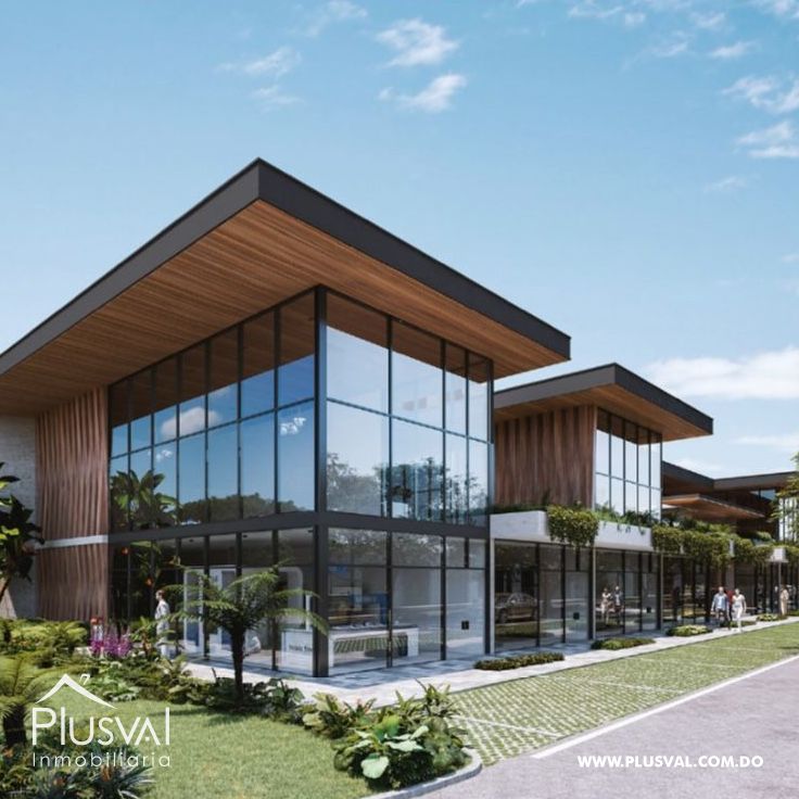 Venta de Oficinas en Downtown Punta Cana de doble altura y terraza 411921