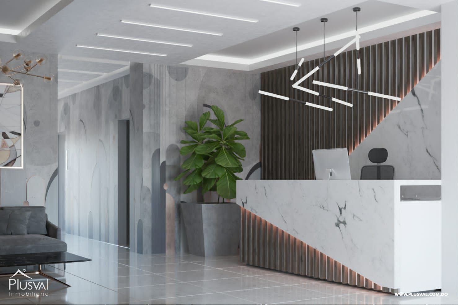 Apartamentos de 2 Habitaciones en Naco 190205