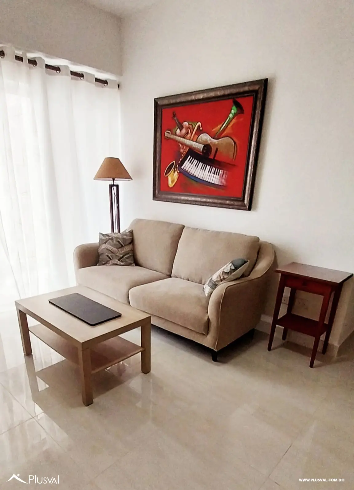 Alquiler Apartamento Amueblado de 2 Hab, Santo Domingo 521474