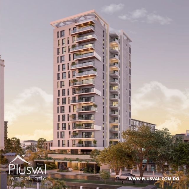 Proyecto en plano en el sector de Bella Vista. Una torre exclusiva de ambiente familiar 219155