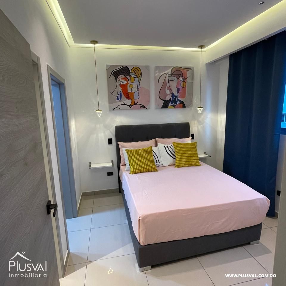 Apartamento Amoblado Moderno en Piantini 371521