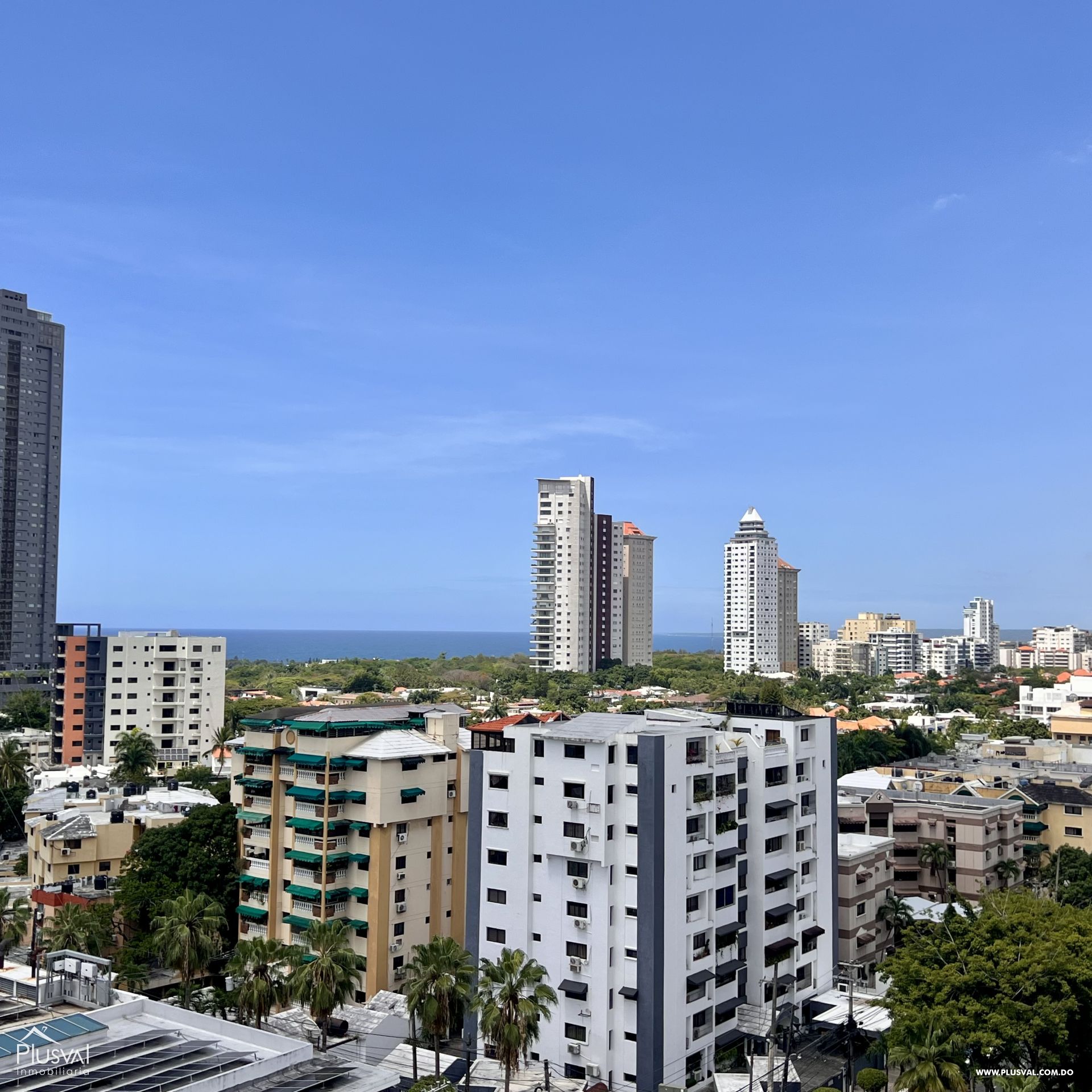Penthouse en venta con vista al mar en Los Cacicazgos 436643