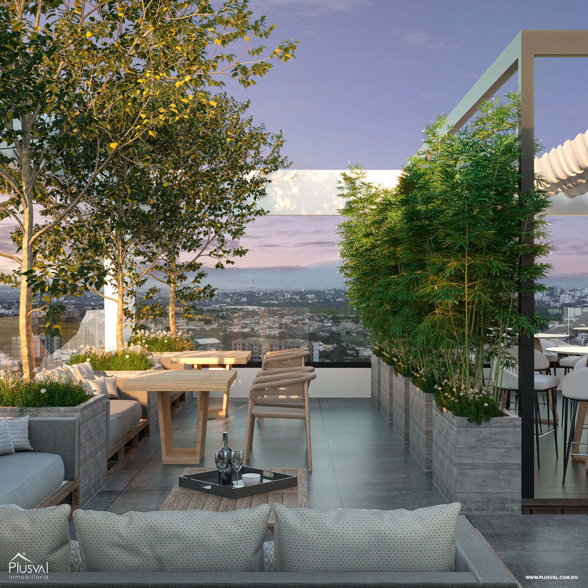 LIVING GOLDEN Amplio Penthouse en construcción con vistas panorámicas de 360 grados de la ciudad y sus alrededores. 337998