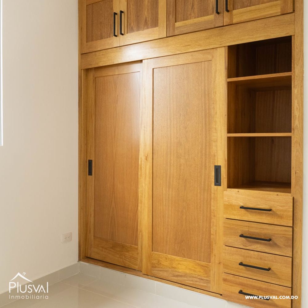 Apartamento en planos con patio privado, ubicado en zona residencial de Santiago, 371506