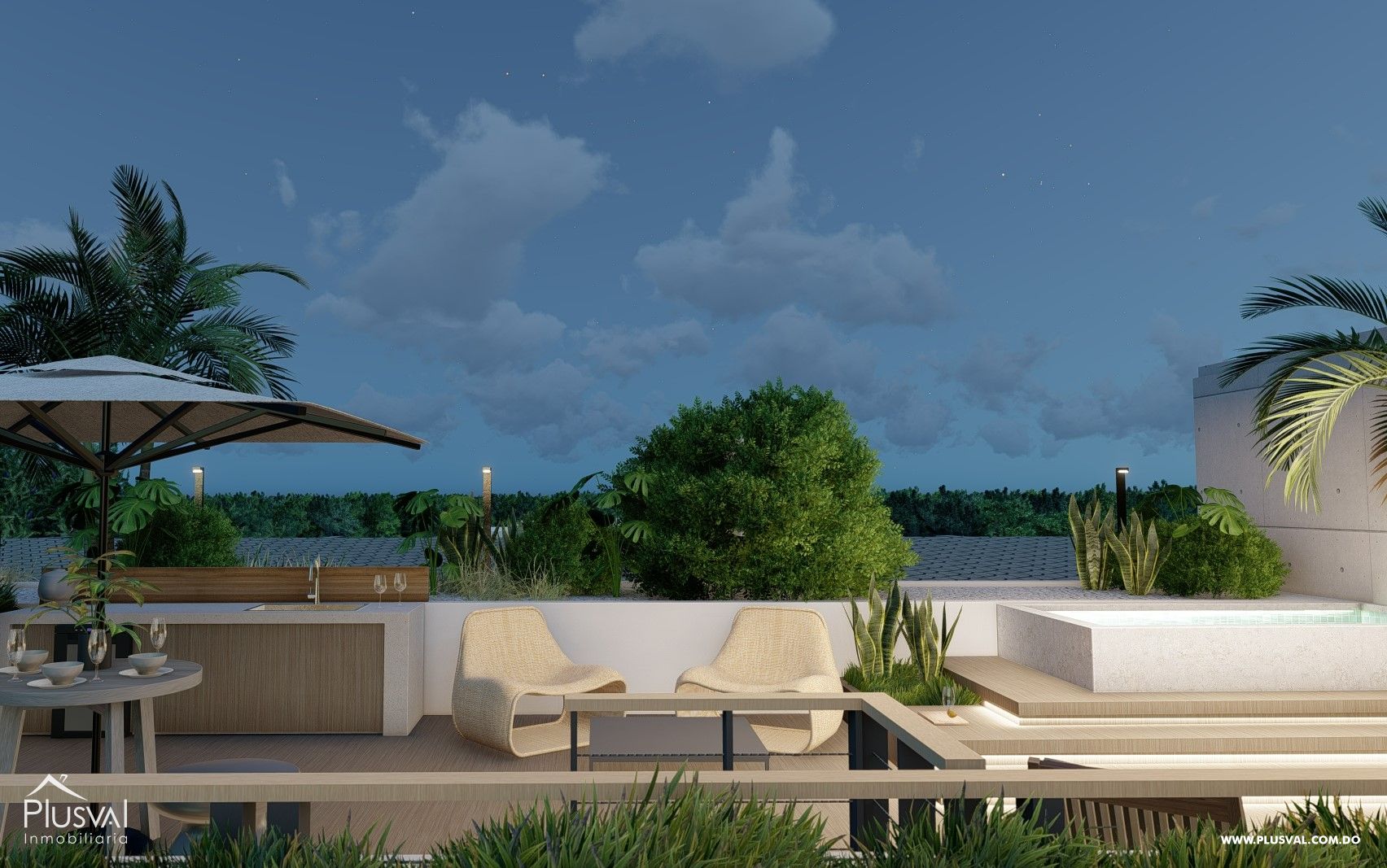 Apartamentos con diseño moderno y exclusivo de 2 habitaciones ubicados en Punta Cana 375469