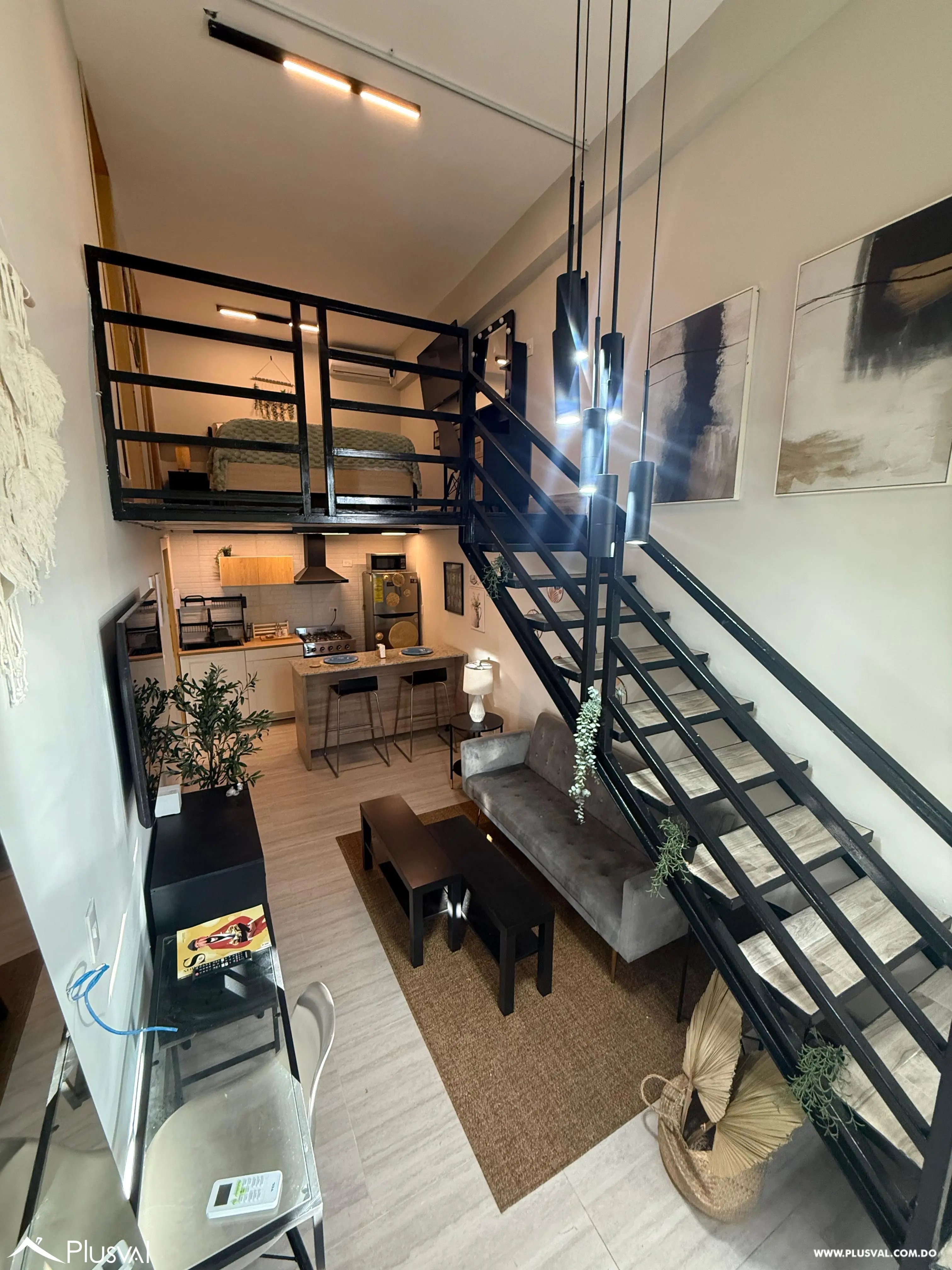 Moderno apartamento Segundo Nivel + Mezzanine (Tipo Loft) en alquiler en Ciudad Las Canas, Cap Cana. 457365