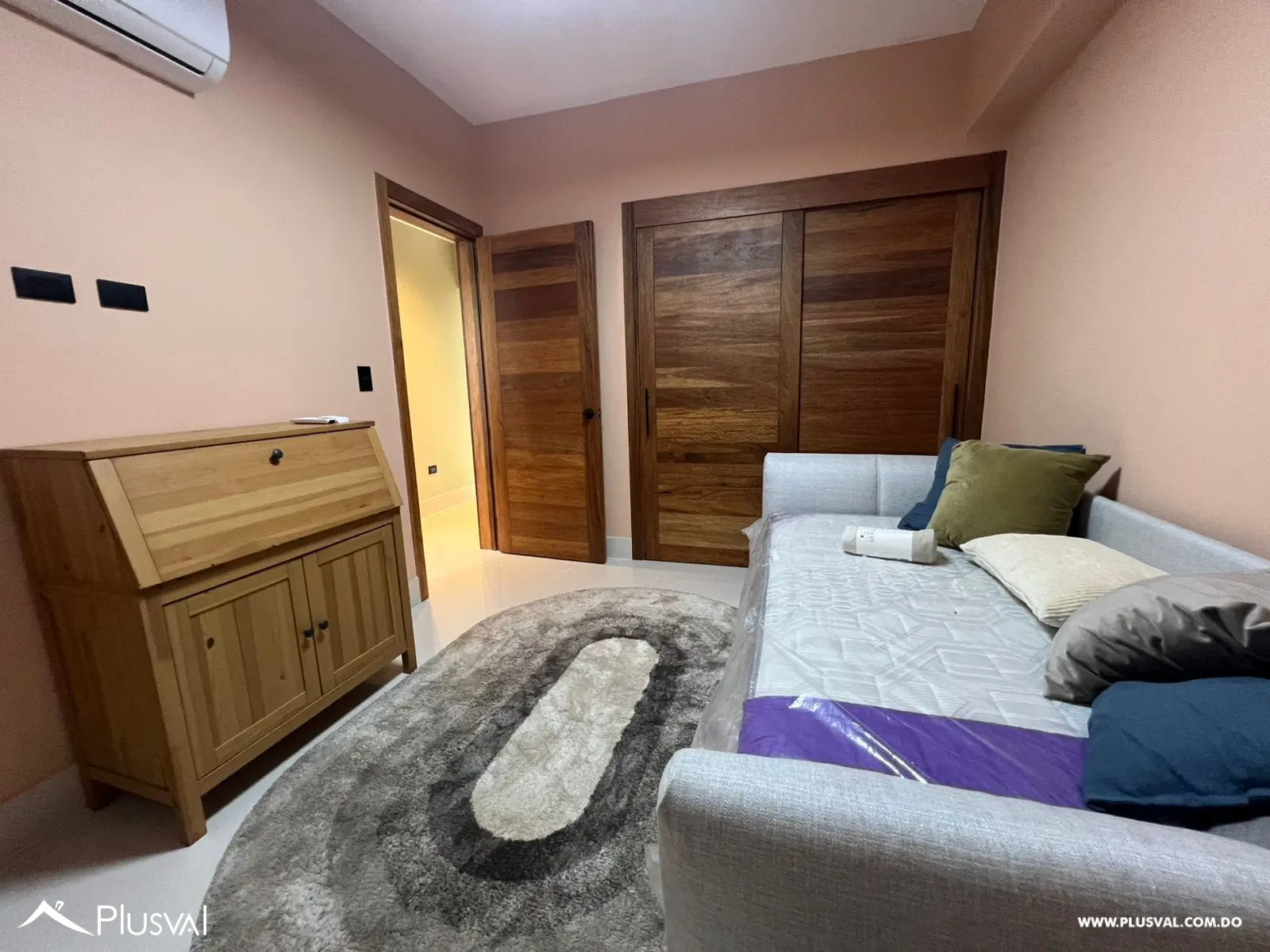 Venta Apartamento Amueblado 2 Hab.en Serralles piso alto 473869