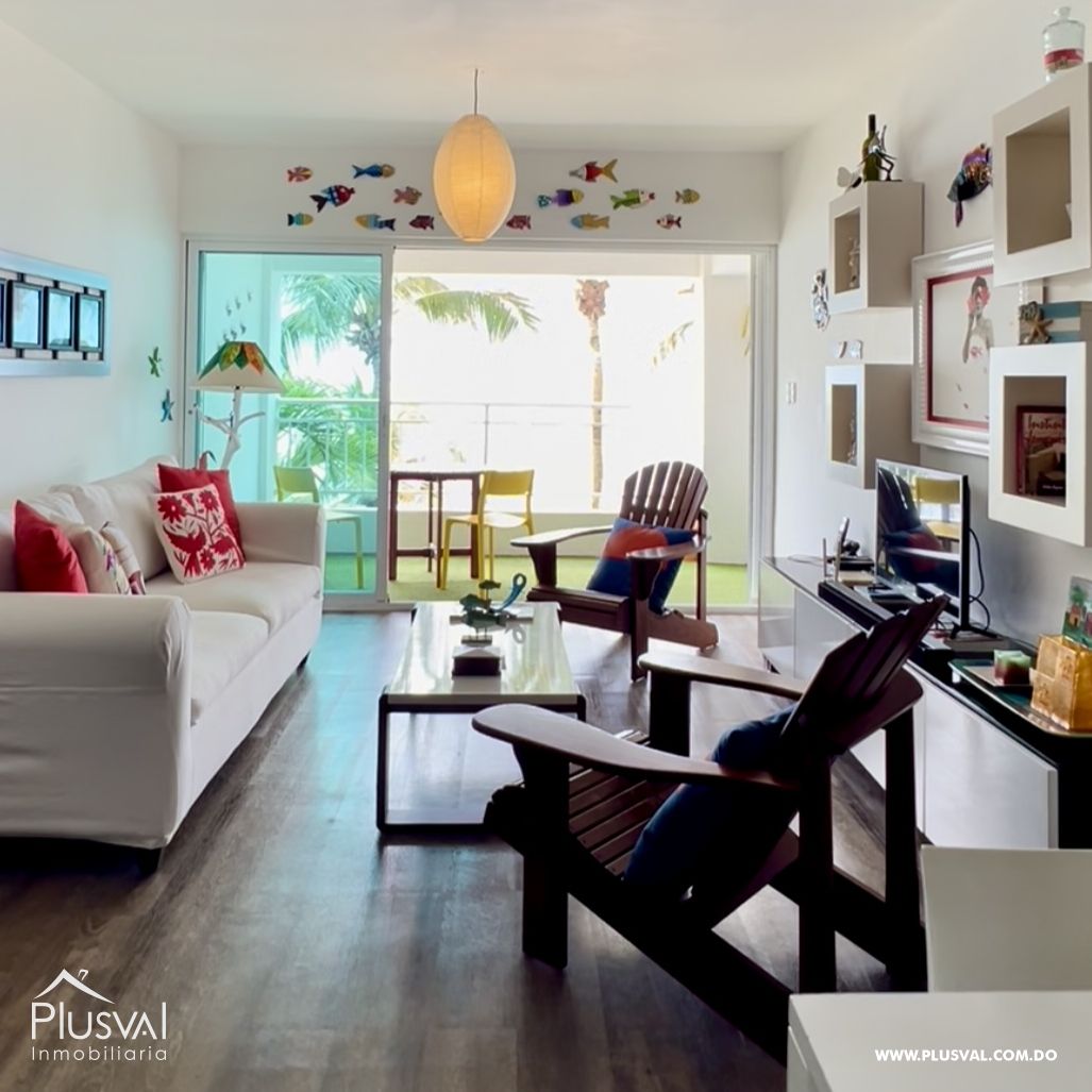 Apartamento Amueblado En Alquiler En Juan Dolio  Con Vista Al Mar 420250