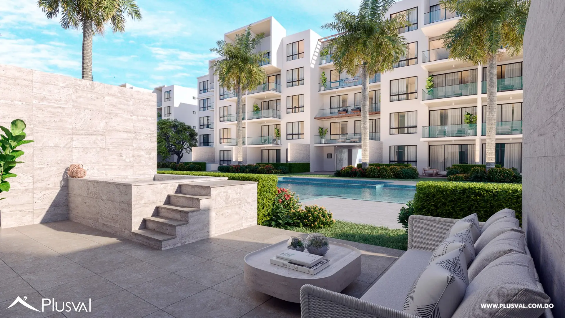 Proyecto de apartamentos de 3 habitaciones en Punta Cana 465888