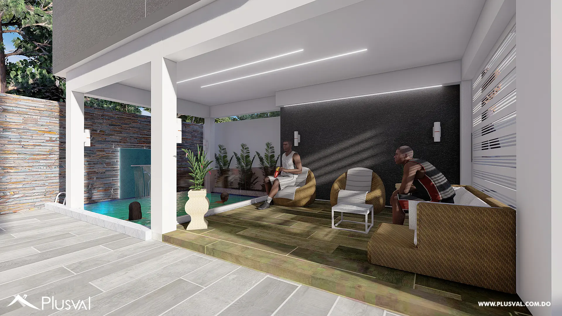 Moderno apartamento de 2 habitaciones en Costa Cana, Punta Cana 454524