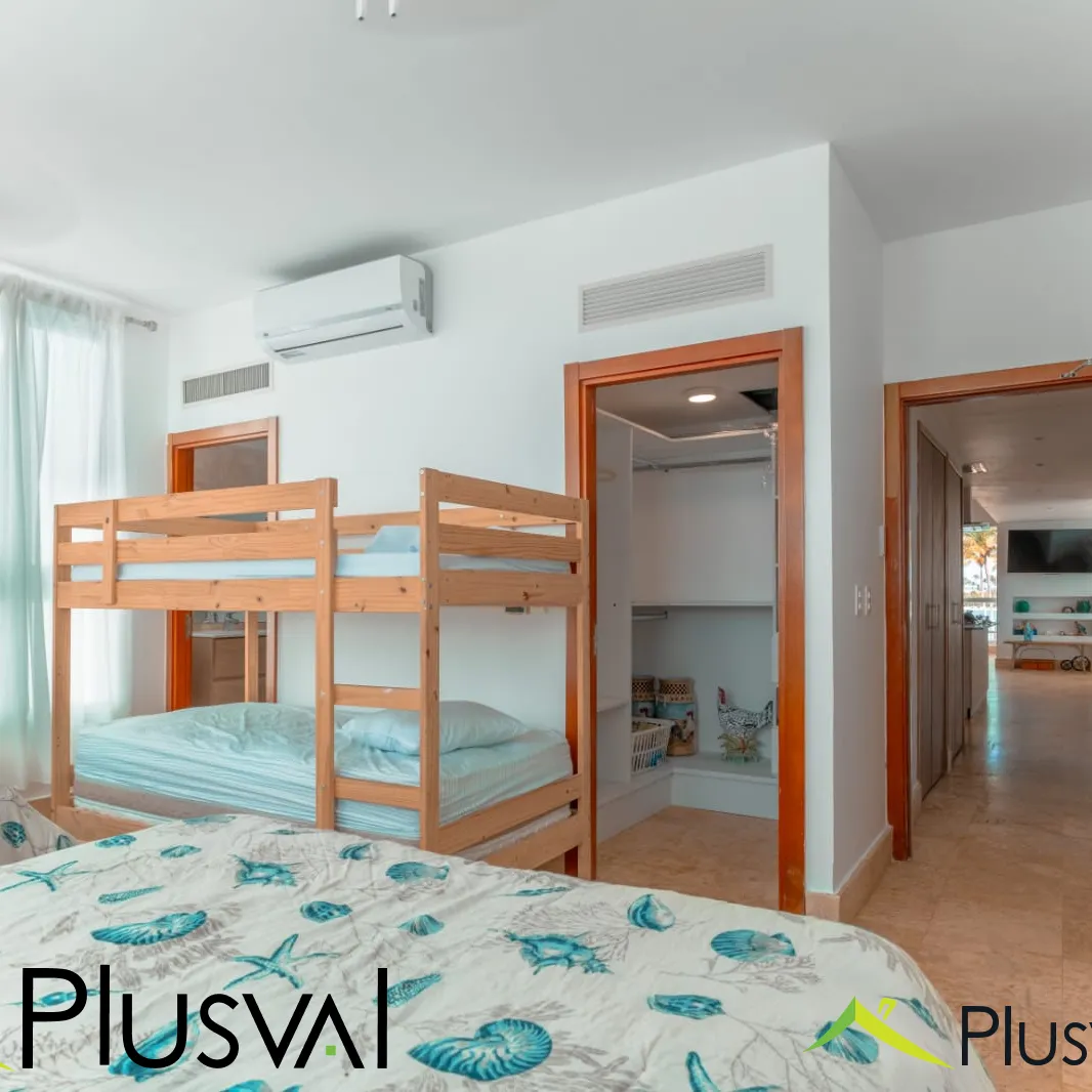 HERMOSO APARTAMENTO FRENTE AL MAR , EN PLAYA NUEVA ROMANA 442591