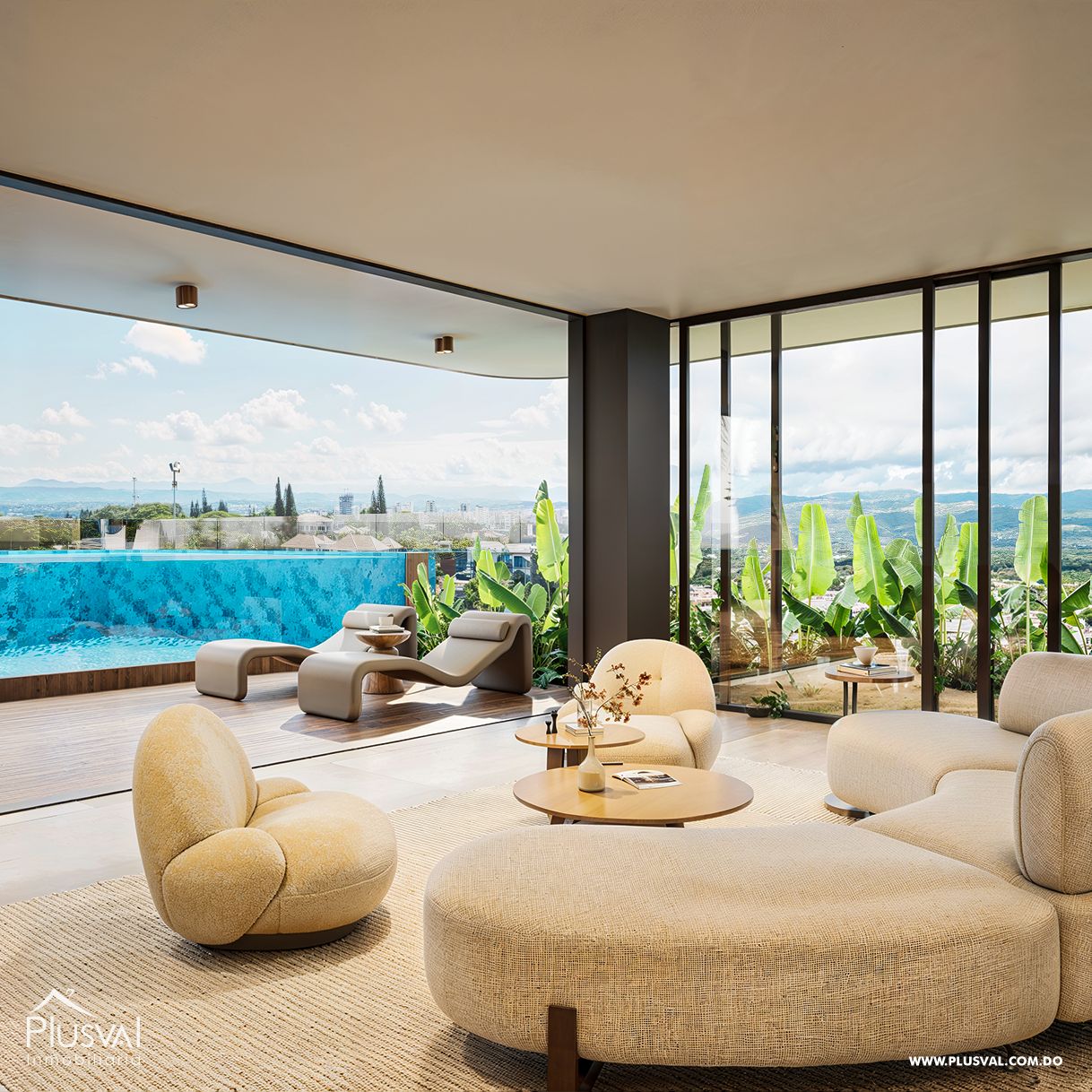Moderna torre residencial en sector exclusivo en Santiago. 430987